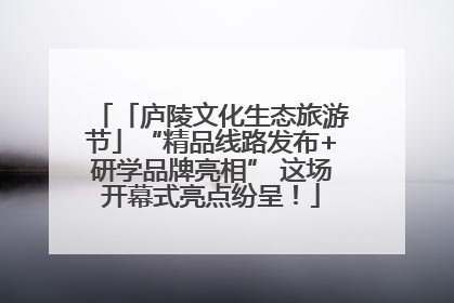 「庐陵文化生态旅游节」“精品线路发布+研学品牌亮相” 这场开幕式亮点纷呈！