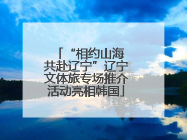 “相约山海 共赴辽宁”辽宁文体旅专场推介活动亮相韩国