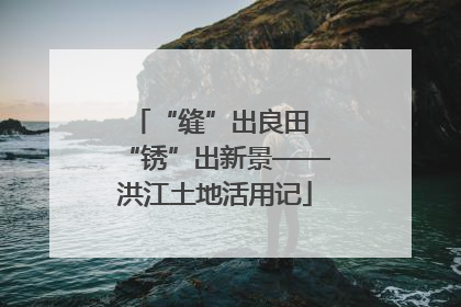 “缝”出良田 “锈”出新景——洪江土地活用记