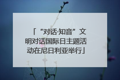 “对话·知音”文明对话国际日主题活动在尼日利亚举行
