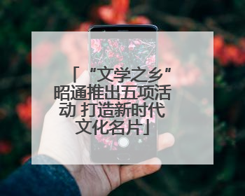“文学之乡”昭通推出五项活动 打造新时代文化名片