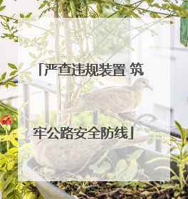 严查违规装置 筑牢公路安全防线