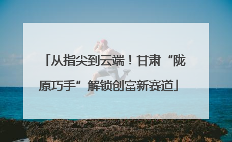 从指尖到云端！甘肃“陇原巧手”解锁创富新赛道