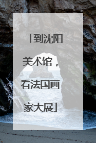到沈阳美术馆，看法国画家大展
