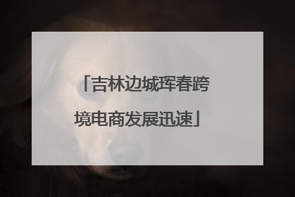 吉林边城珲春跨境电商发展迅速