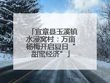 宜章县玉溪镇水浸窝村：万亩杨梅开启夏日“甜蜜经济”