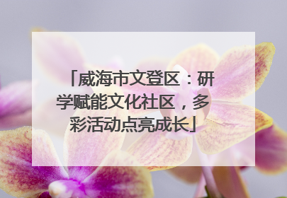 威海市文登区：研学赋能文化社区，多彩活动点亮成长