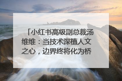 小红书高级副总裁汤维维：当技术深植人文之心，边界终将化为桥梁｜聚焦2025文化强国建设高峰论坛
