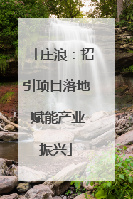 庄浪：招引项目落地 赋能产业振兴