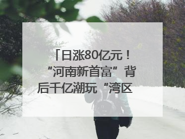 日涨80亿元！“河南新首富”背后千亿潮玩“湾区造”｜热财经