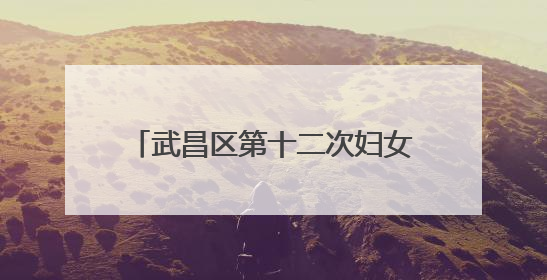 武昌区第十二次妇女代表大会胜利召开