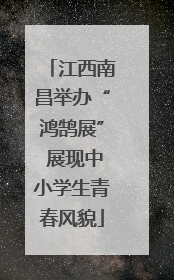 江西南昌举办“鸿鹄展” 展现中小学生青春风貌