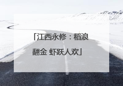 江西永修：稻浪翻金 虾跃人欢