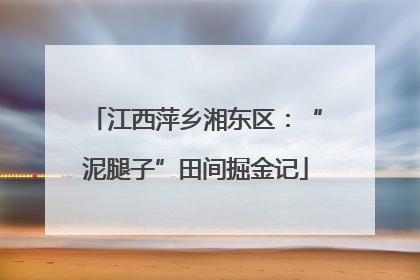 江西萍乡湘东区：“泥腿子”田间掘金记