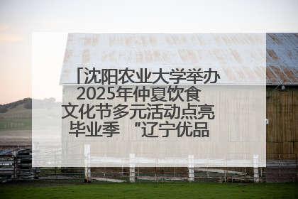 沈阳农业大学举办2025年仲夏饮食文化节多元活动点亮毕业季 “辽宁优品”进校园首站启动