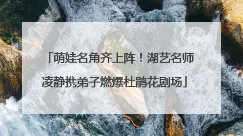 萌娃名角齐上阵！湖艺名师凌静携弟子燃爆杜鹃花剧场