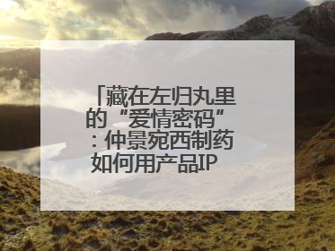 藏在左归丸里的“爱情密码”：仲景宛西制药如何用产品IP讲好品牌故事