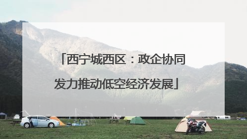 西宁城西区：政企协同发力推动低空经济发展