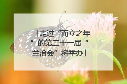走过“而立之年”的第三十一届“兰洽会”将举办