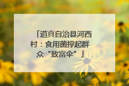 道真自治县河西村：食用菌撑起群众“致富伞”