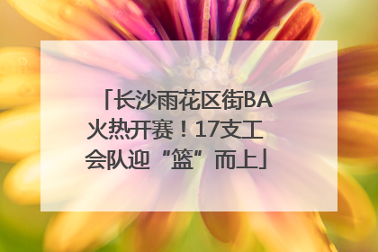 长沙雨花区街BA火热开赛！17支工会队迎“篮”而上
