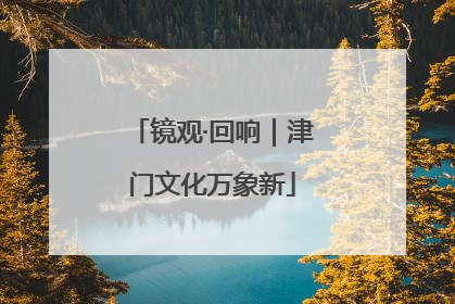 镜观·回响｜津门文化万象新