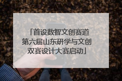 首设数智文创赛道 第六届山东研学与文创双赛设计大赛启动