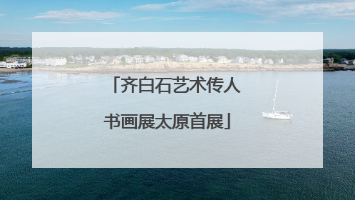 齐白石艺术传人书画展太原首展