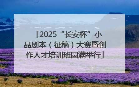 2025“长安杯”小品剧本（征稿）大赛暨创作人才培训班圆满举行