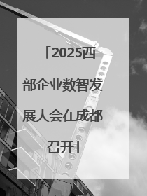 2025西部企业数智发展大会在成都召开