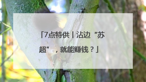 7点特供丨沾边“苏超”，就能赚钱？